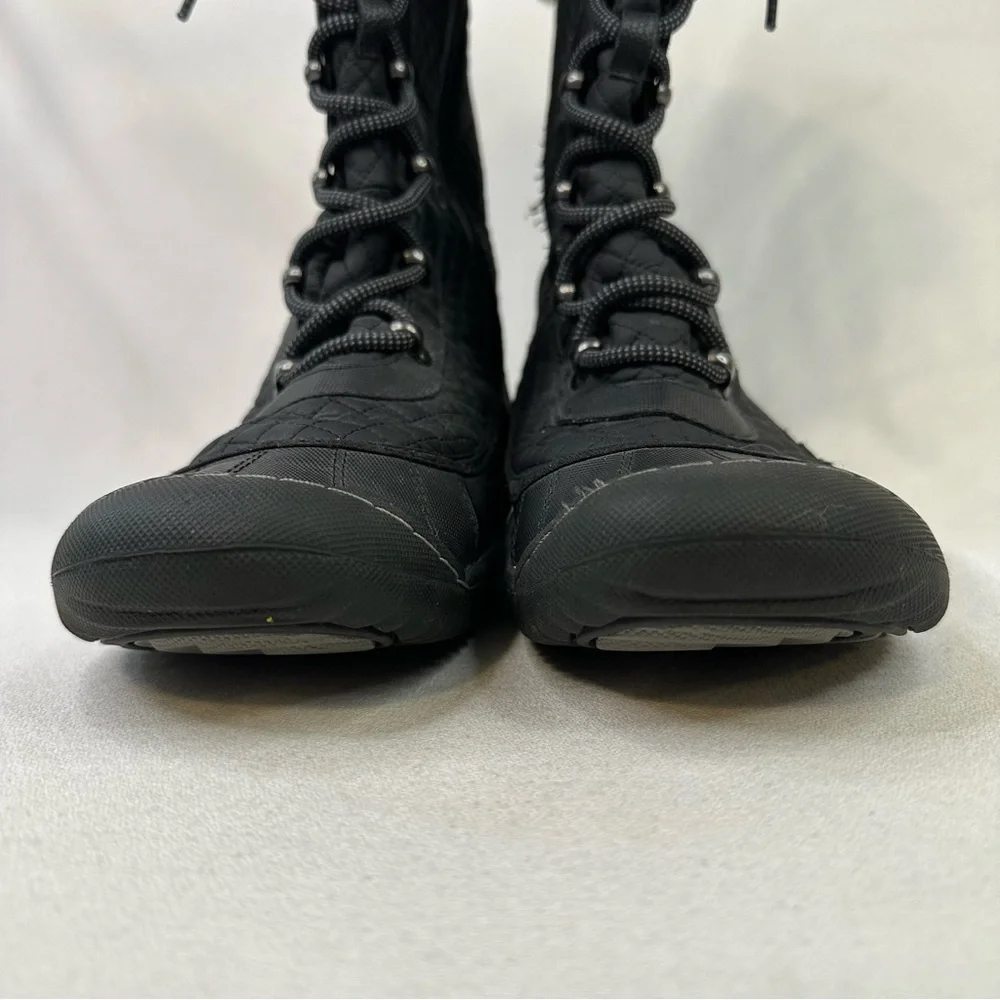 J Sport by Jambu Black Winter Boots with Faux Fur Trim 9